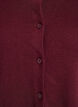 Fine-knit cardigan with round neck, Red, Packshot image number 2