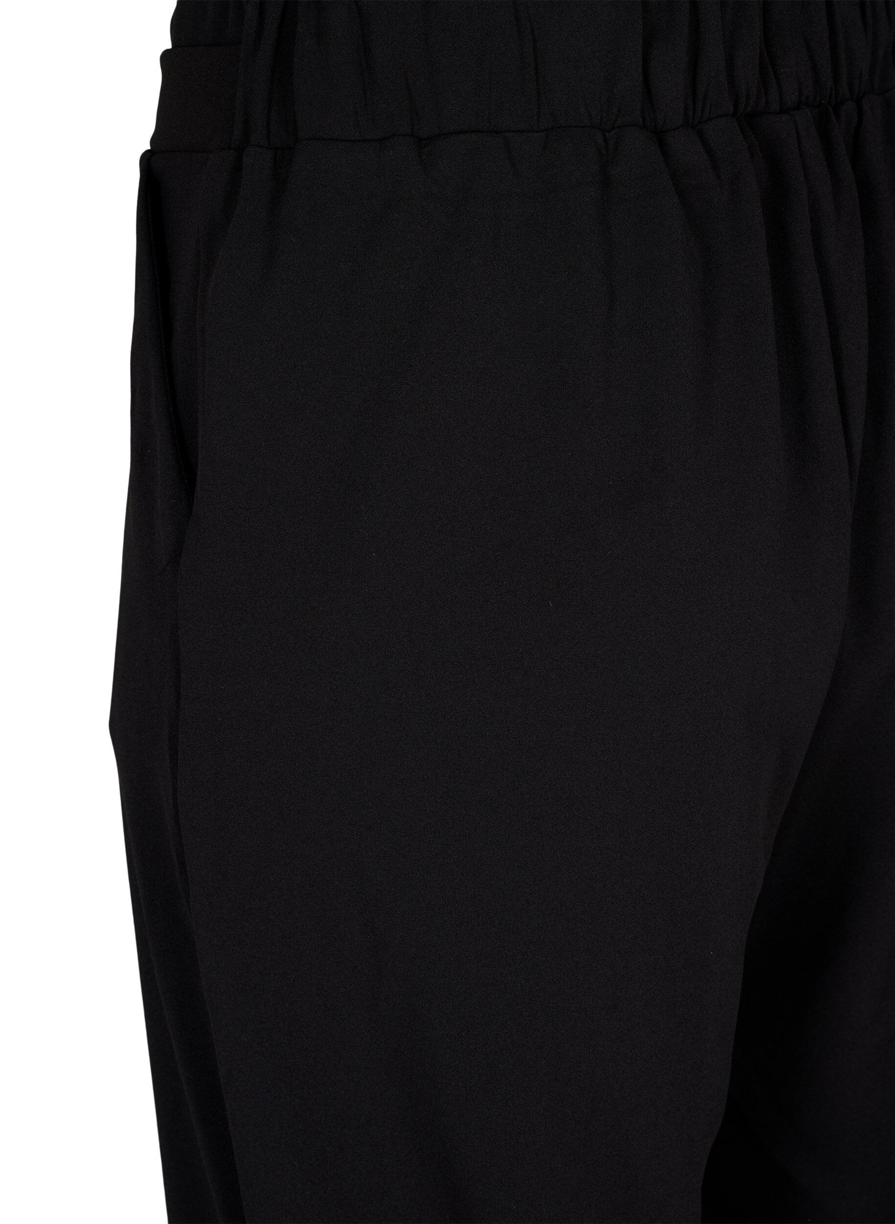 ZizzifashionLoose trousers with pockets, Black, Packshot image number 3