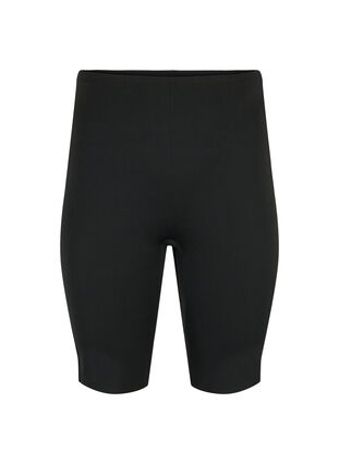 Light shapewear long shorts, Black, Packshot image number 0