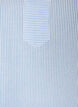 Striped cotton dress with ruffles and an A-line fit, Light Blue, Packshot image number 2