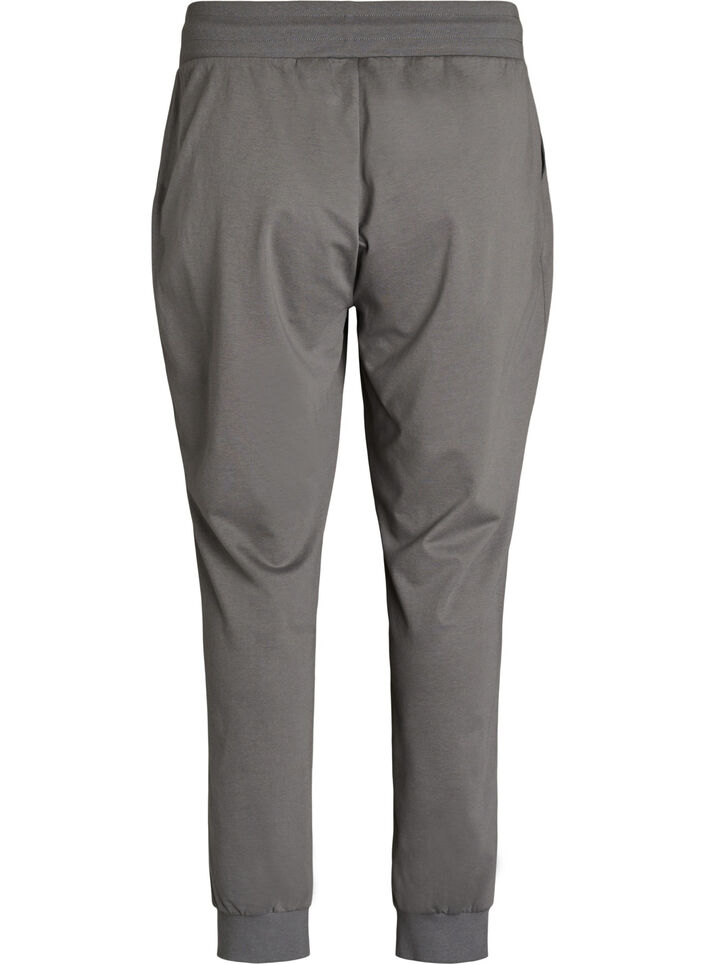 Loose tracksuit trousers with pockets, Grey, Packshot image number 1