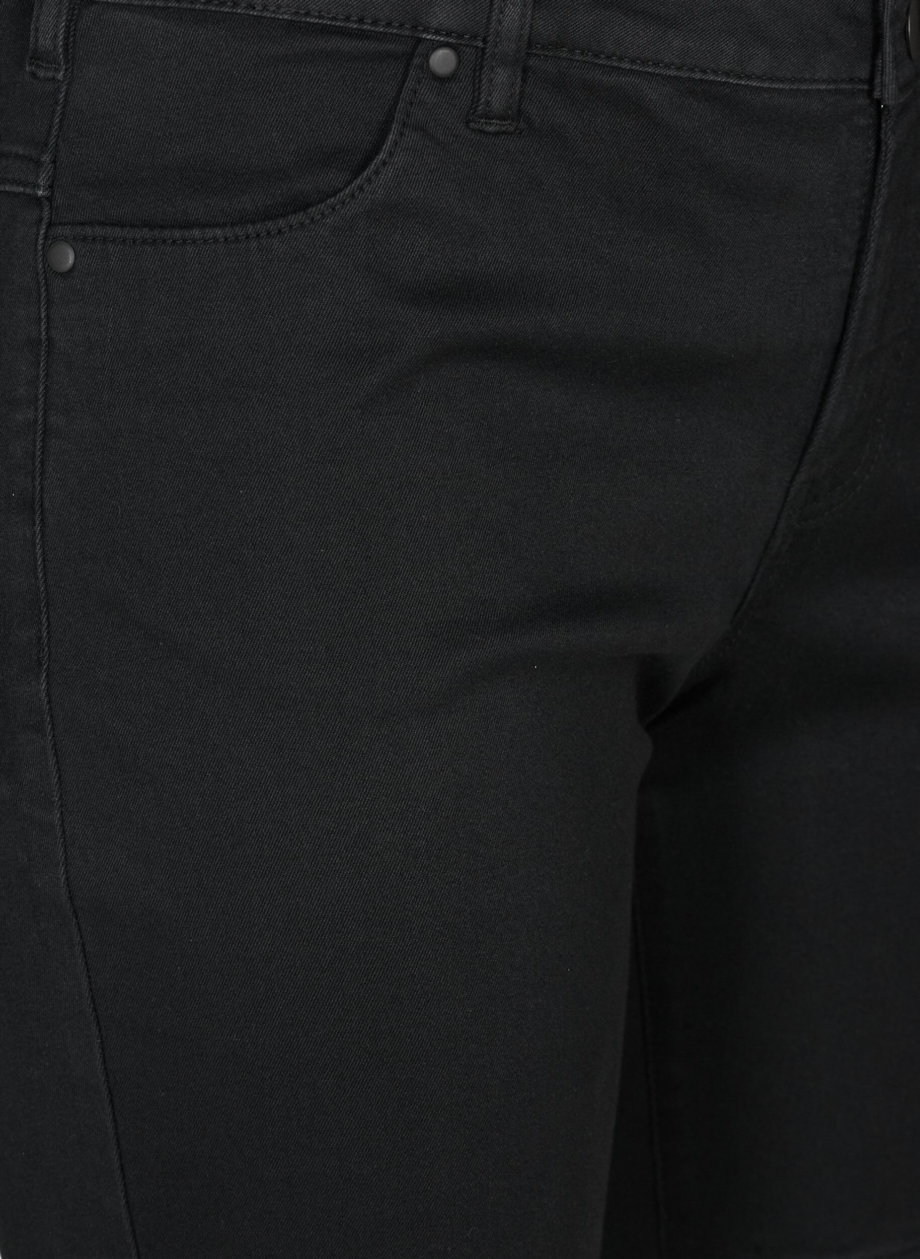ZizzifashionSlim fit Emily shorts with regular waist, Black, Packshot image number 3