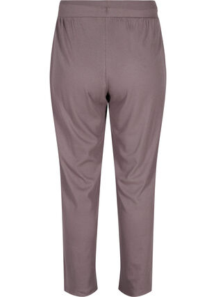 Loose trousers in a cotton blend, Sparrow, Packshot image number 1