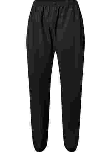 Rain trousers with reflectors, Black w. Reflex, Packshot image number 1