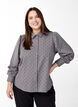 Shirt with collar and dots, Grey, Model image number 0