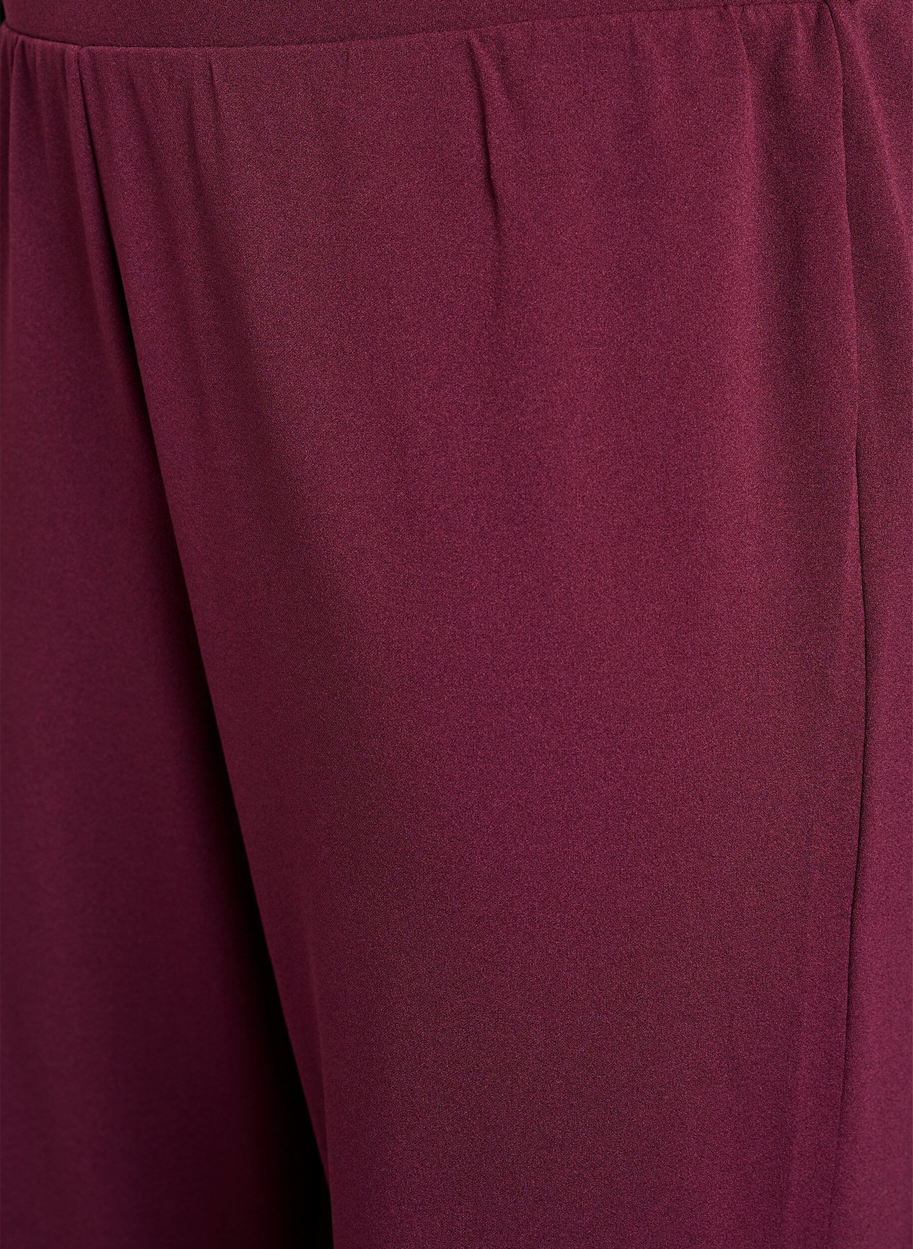 ZizzifashionStraight fit trousers, Red, Packshot image number 2