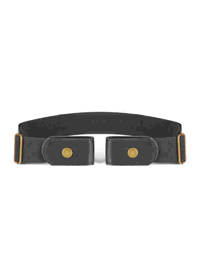 Stretch belt, Black, Packshot image number 0