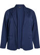 Open blazer with pockets, Blue, Packshot image number 0