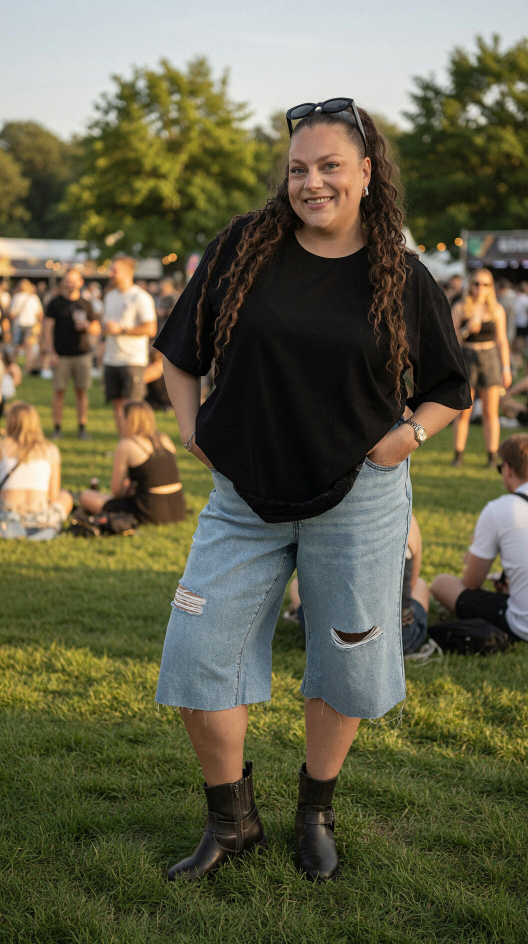 Festival look, , Model