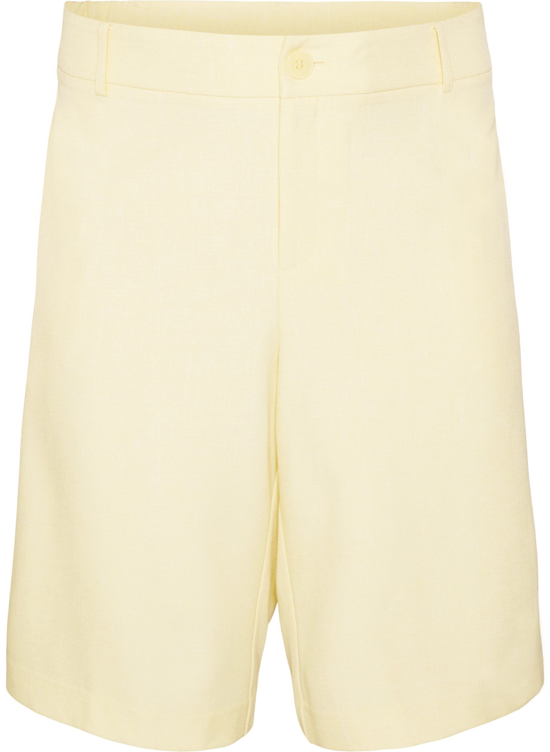 Loose high-waisted Bermuda shorts