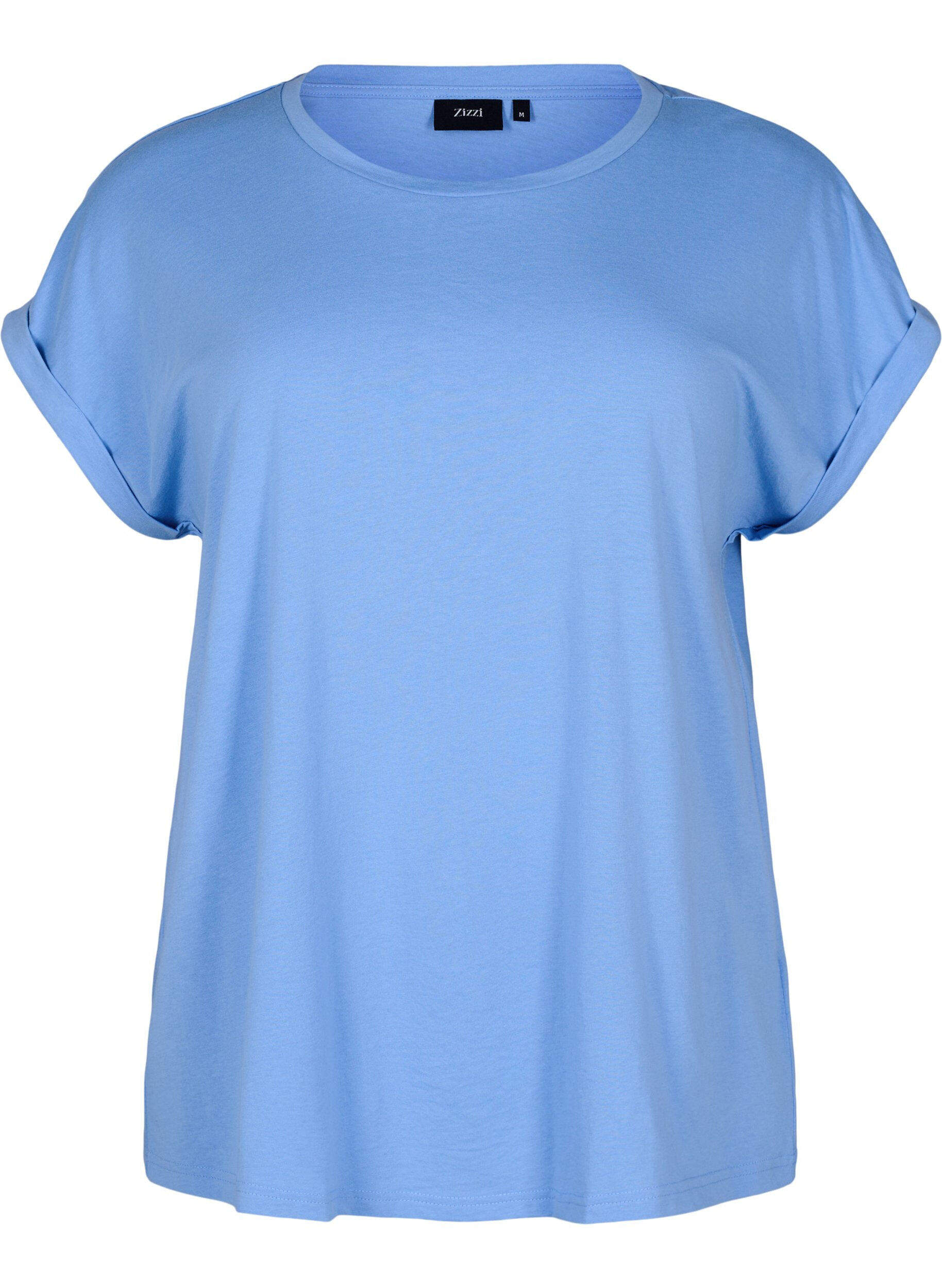 Zizzifashion Two-pack short sleeve t-shirts, Light Blue, Packshot image number 2