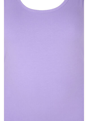 Cotton basic top, Paisley Purple, Packshot image number 2