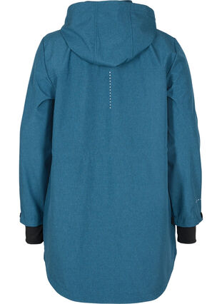 Softshell jacket with detachable hood, Stargazer Mel., Packshot image number 1