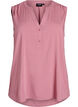 Sleeveless viscose blouse, Rose, Packshot image number 0