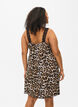 Strap dress in viscose with lace, Leopard, Model image number 1