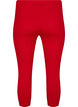 Basic 3/4-length viscose leggings, Red, Packshot image number 1