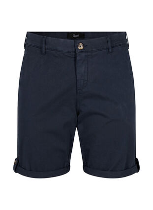 Chino shorts with pockets, Navy Blazer, Packshot image number 0