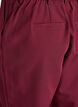Trousers with pockets and straight legs, Red, Packshot image number 3