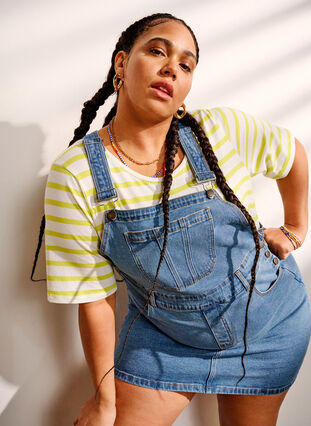 Denim dungarees dress Denim dungarees dress