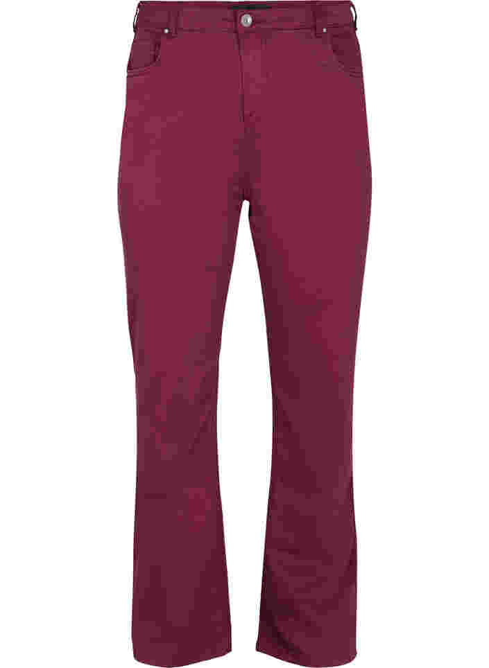 Flared jeans with extra high waist, Port Royale, Packshot image number 0
