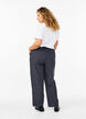 FLASH - Loose trousers with pockets, Dark Grey Mel Stripe, Model image number 1