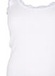 Top with lace trim, White, Packshot image number 2