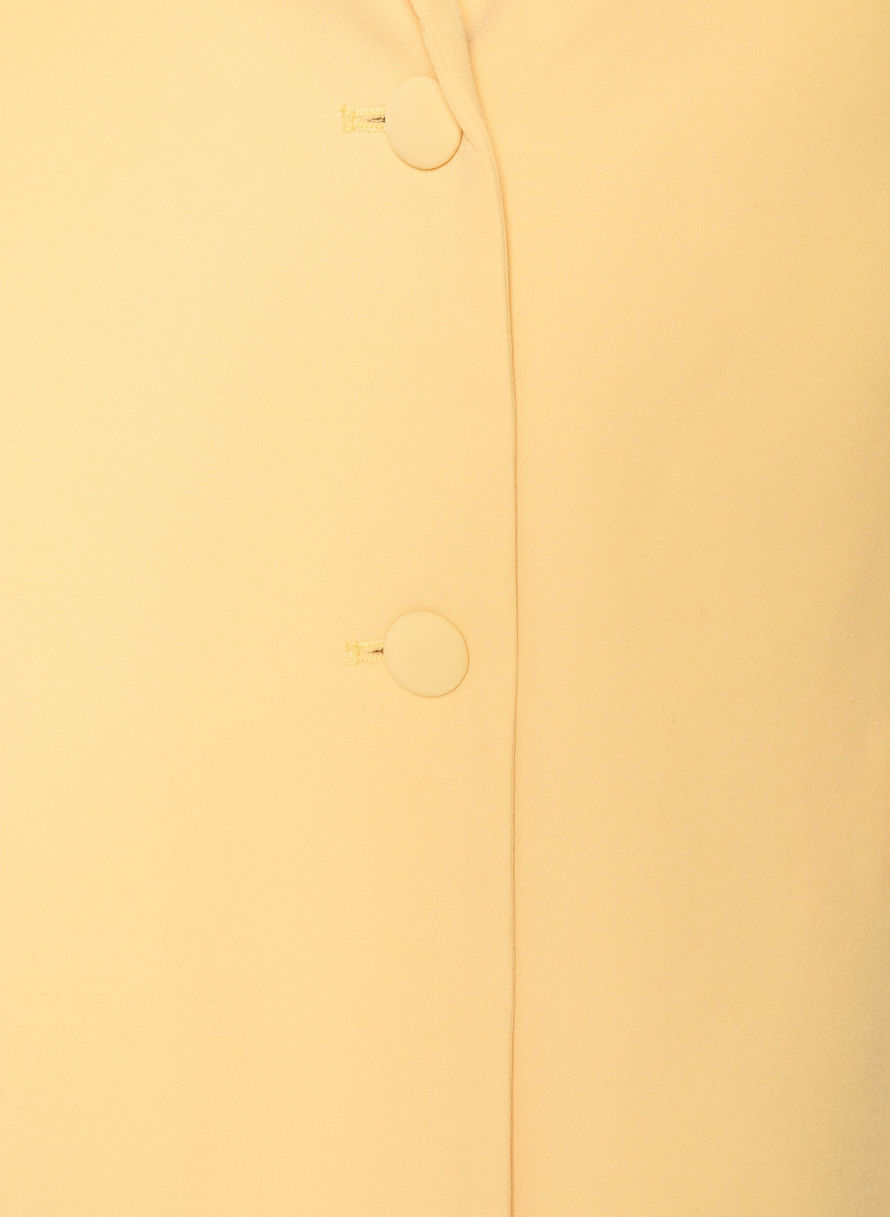 Zizzifashion Classic blazer with button closure, Yellow, Packshot image number 2