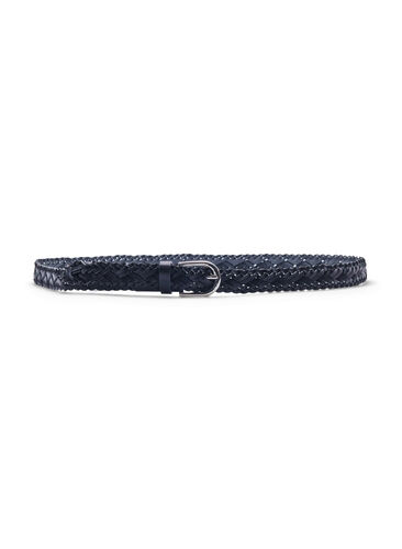 Braided belt, Black, Packshot image number 0