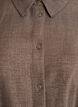 Knee-length shirt dress with tie belt, Brown, Packshot image number 2