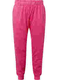 Sweatpants with print and pockets