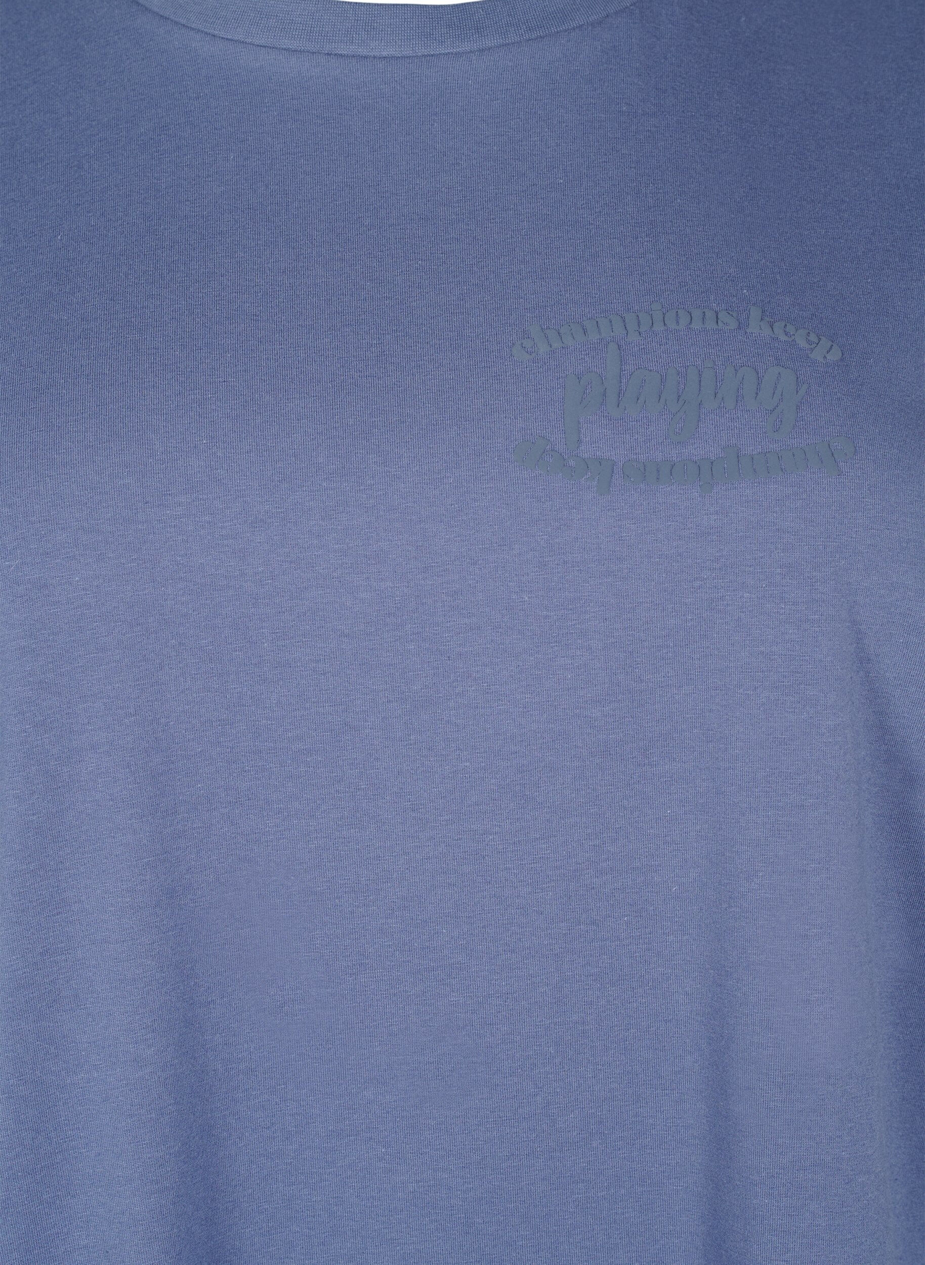 ZizzifashionSporty T-shirt in organic cotton, , Packshot image number 2
