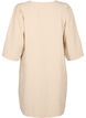 Striped dress with 3/4 sleeves, Camel Stripe, Packshot image number 1