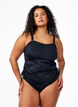 Tankini with removable cups and adjustable sides, Black, Model image number 0