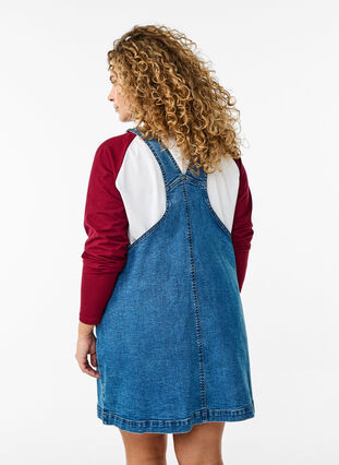 Denim dungaree dress Denim dungaree dress
