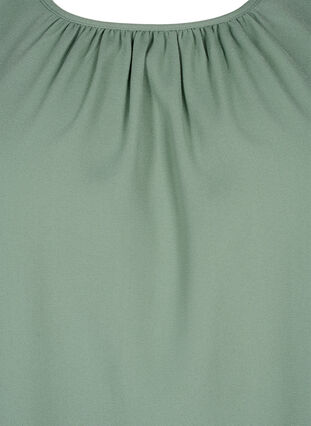 Long sleeve blouse with crochet details, Green Bay, Packshot image number 2