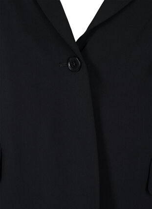 Classic blazer with pockets, Black, Packshot image number 2