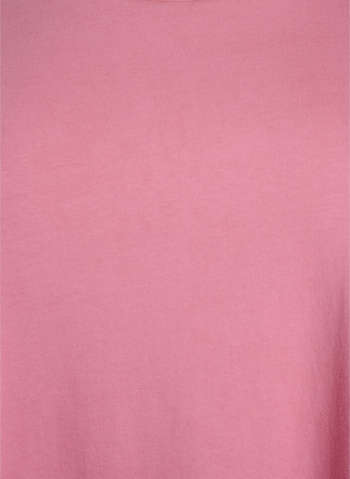 Short A-line dress with a washed look, Rose, Packshot image number 2