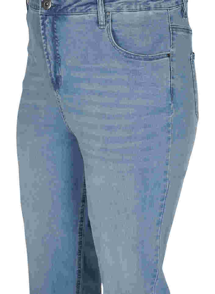 Jeans with an extra high waist, Light blue, Packshot image number 2
