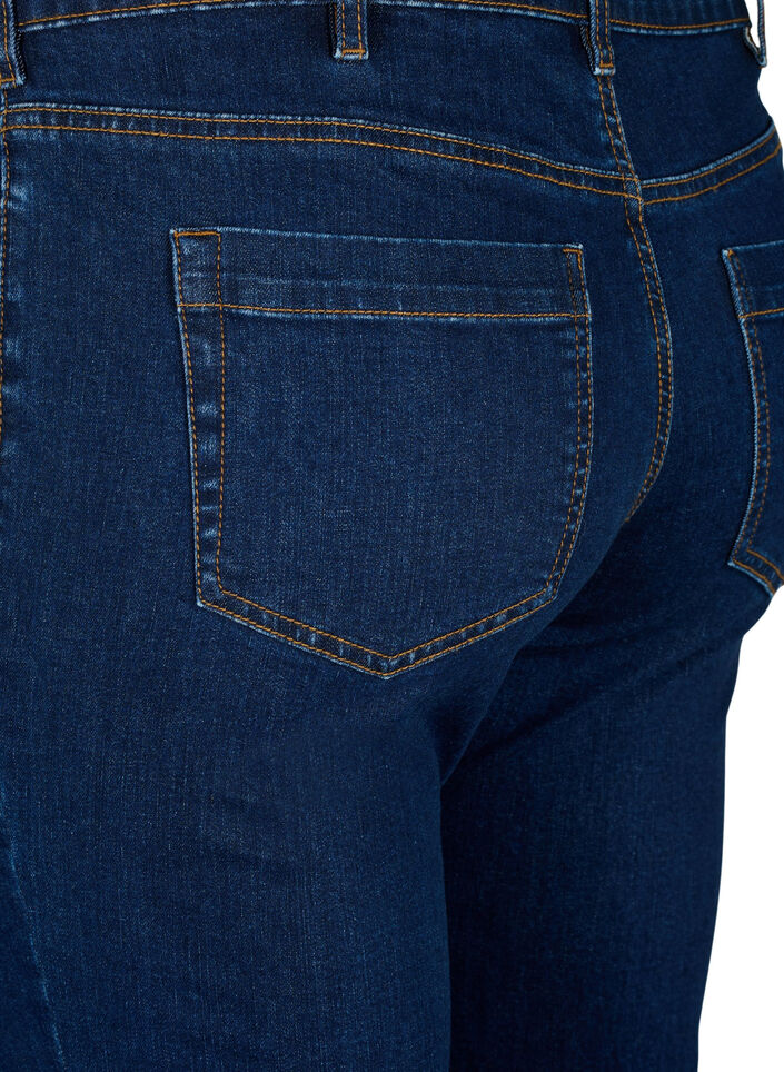 Slim fit Emily jeans with regular waist, Blue, Packshot image number 3