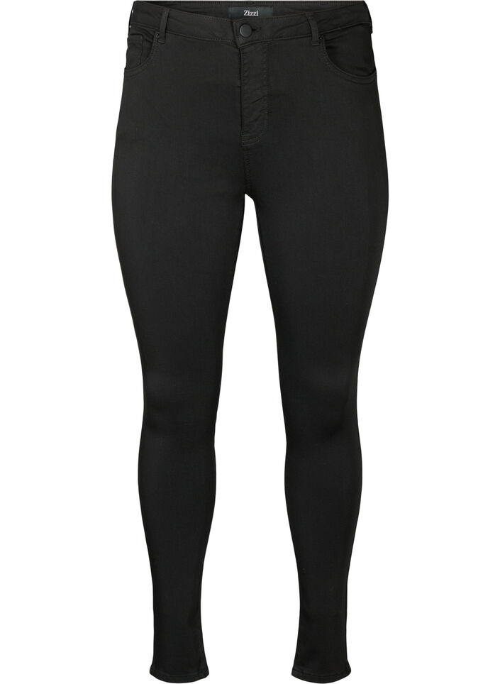 Stay black Amy jeans with high waist, Black, Packshot image number 0