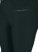 Tight-fitting trousers with zip details, Green, Packshot image number 2