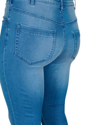 Super slim Amy jeans with high waist, Light blue, Packshot image number 3
