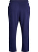 Loose trousers in modal mix, Blue, Packshot image number 1