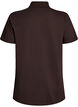 Polo shirt with short sleeves, Brown, Packshot image number 1