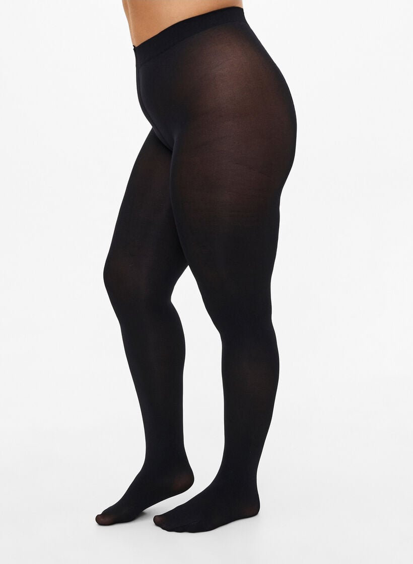 100 denier tights, Black, Model image number 0