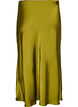 Satin midi skirt, Green, Packshot image number 1
