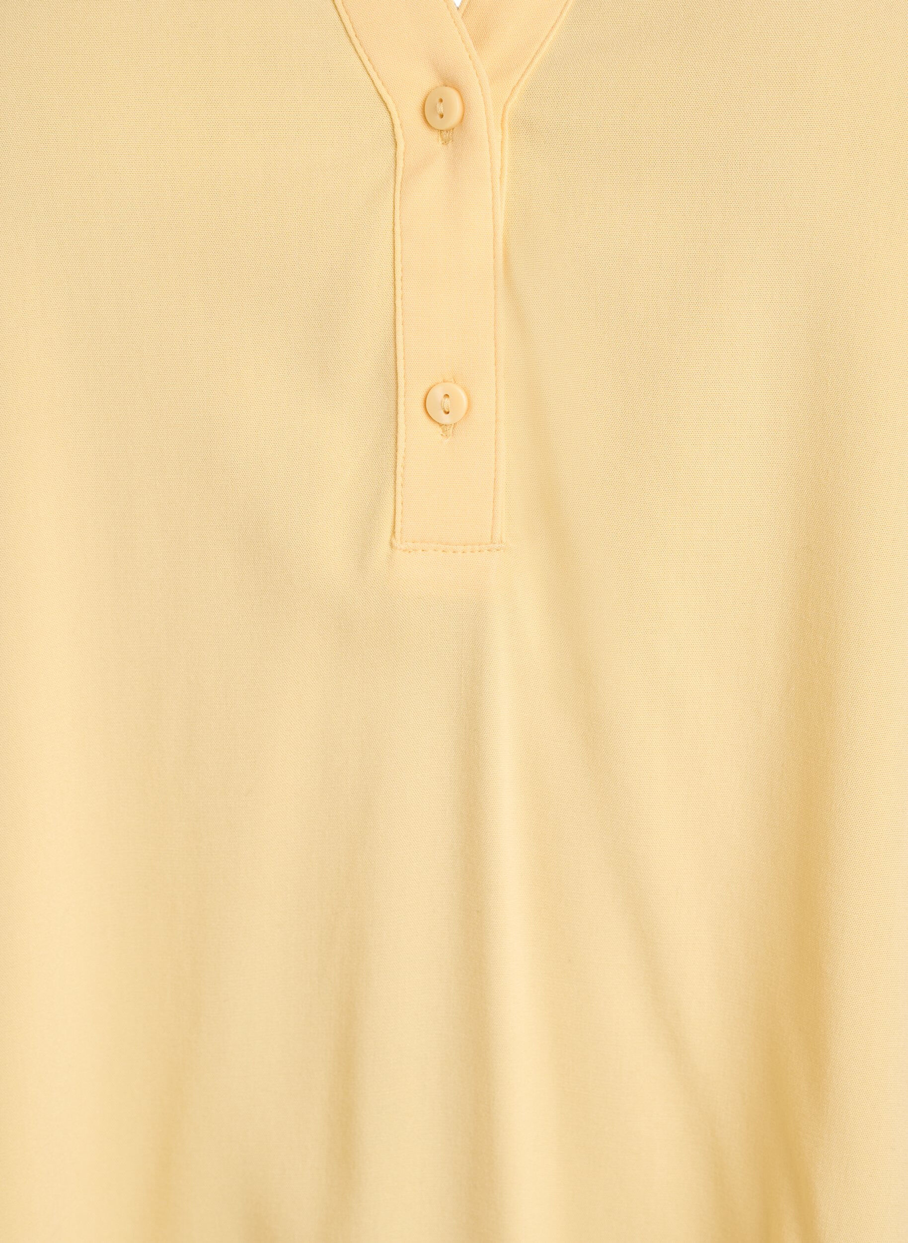 ZizzifashionSleeveless viscose blouse, Yellow, Packshot image number 2