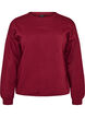 Sweatshirt with text print, Red, Packshot image number 0