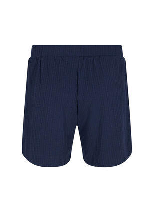 Loose shorts with structure, Navy Blazer, Packshot image number 1