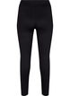 Leggings with stretch and ribbed structure, Black, Packshot image number 1